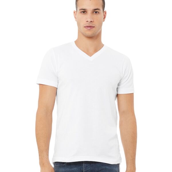 Canvas Unisex Jersey V Neck T-Shirt Thumbnail