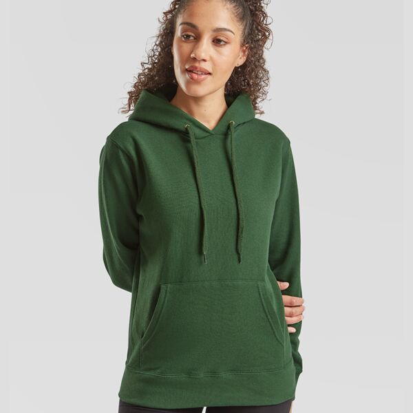 Fruit of the Loom Classic Lady Fit Hooded Sweatshirt Thumbnail