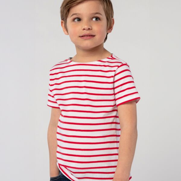 SOL'S Kids Miles Striped T-Shirt Thumbnail