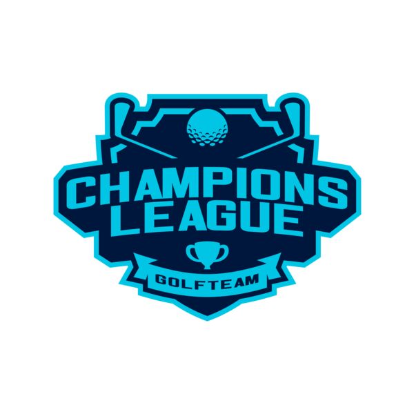 Champions League Golf Team logo template Thumbnail