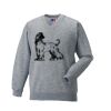 Russell Schoolgear Kids V Neck Sweatshirt Thumbnail