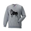 Russell Schoolgear Kids V Neck Sweatshirt Thumbnail