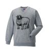 Russell Schoolgear Kids V Neck Sweatshirt Thumbnail