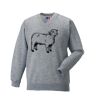 Russell Schoolgear Kids V Neck Sweatshirt Thumbnail