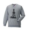 Russell Schoolgear Kids V Neck Sweatshirt Thumbnail