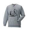 Russell Schoolgear Kids V Neck Sweatshirt Thumbnail