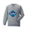 Russell Schoolgear Kids V Neck Sweatshirt Thumbnail