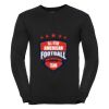 Russell Athletic Collection Cotton Acrylic V Neck Sweater Thumbnail
