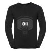 Russell Athletic Collection Cotton Acrylic V Neck Sweater Thumbnail